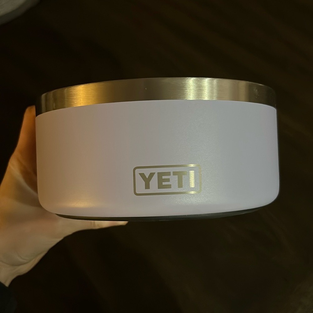 Yeti dog bowl purple